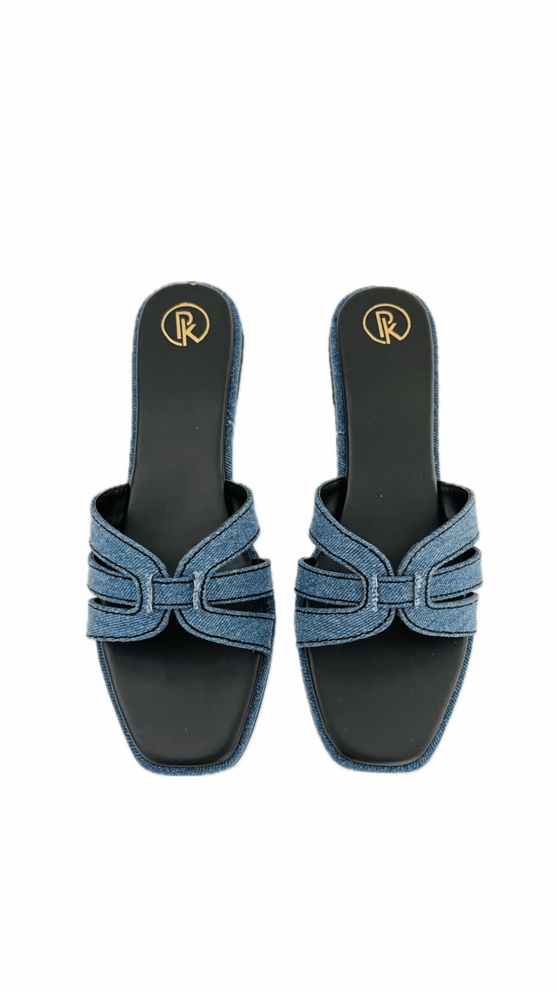Denim Flats