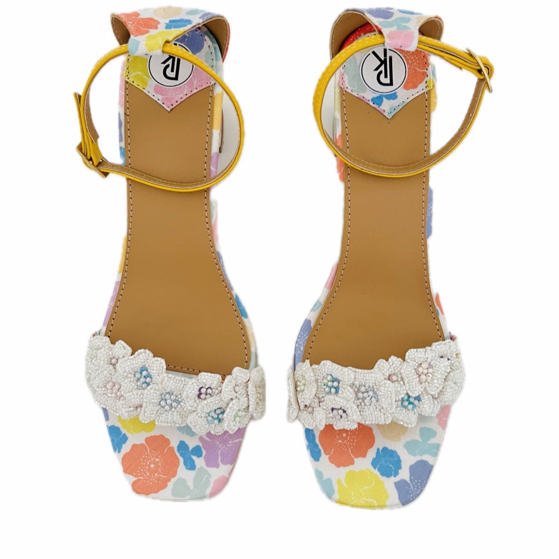 White Poppy Heels