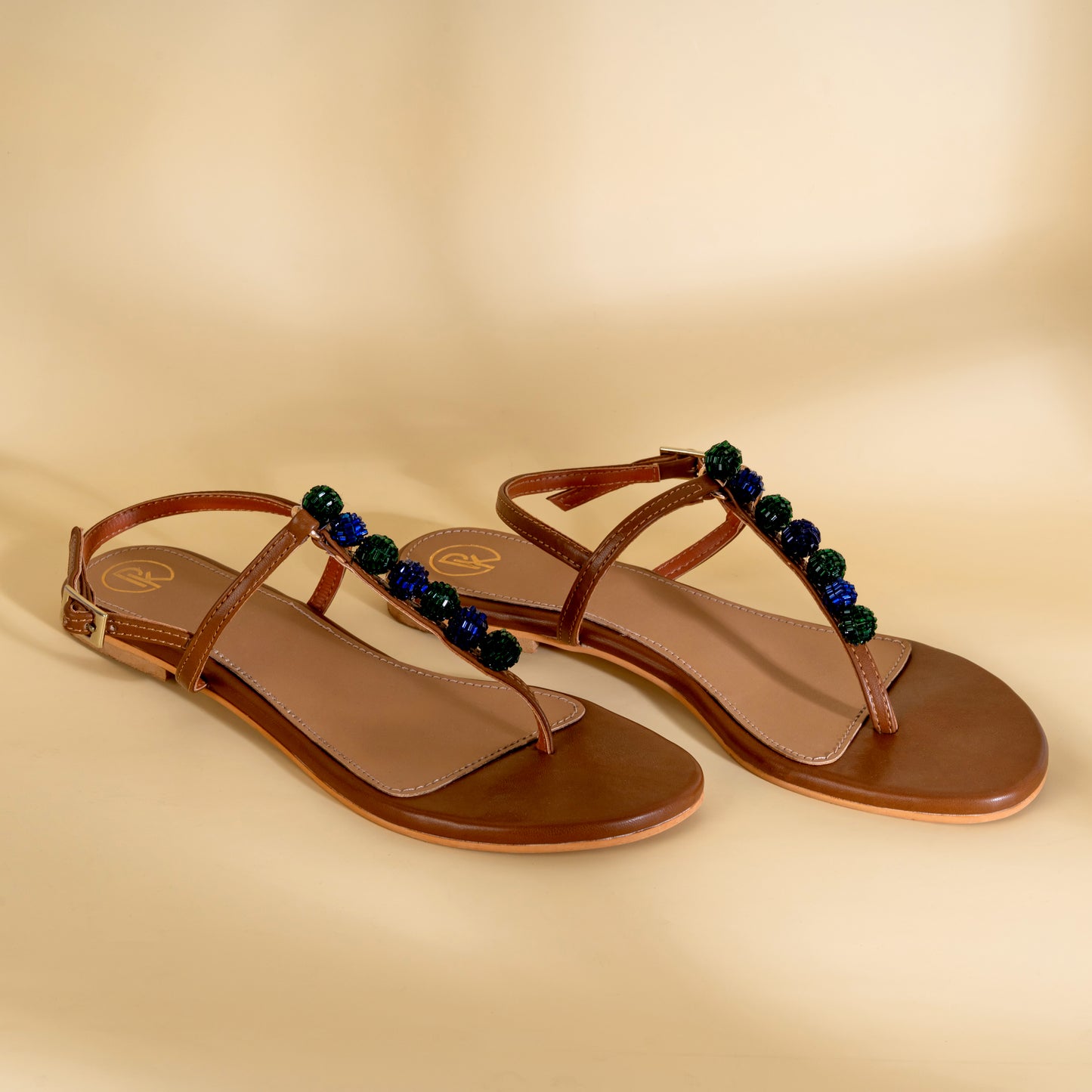 Burano T Strap Flats