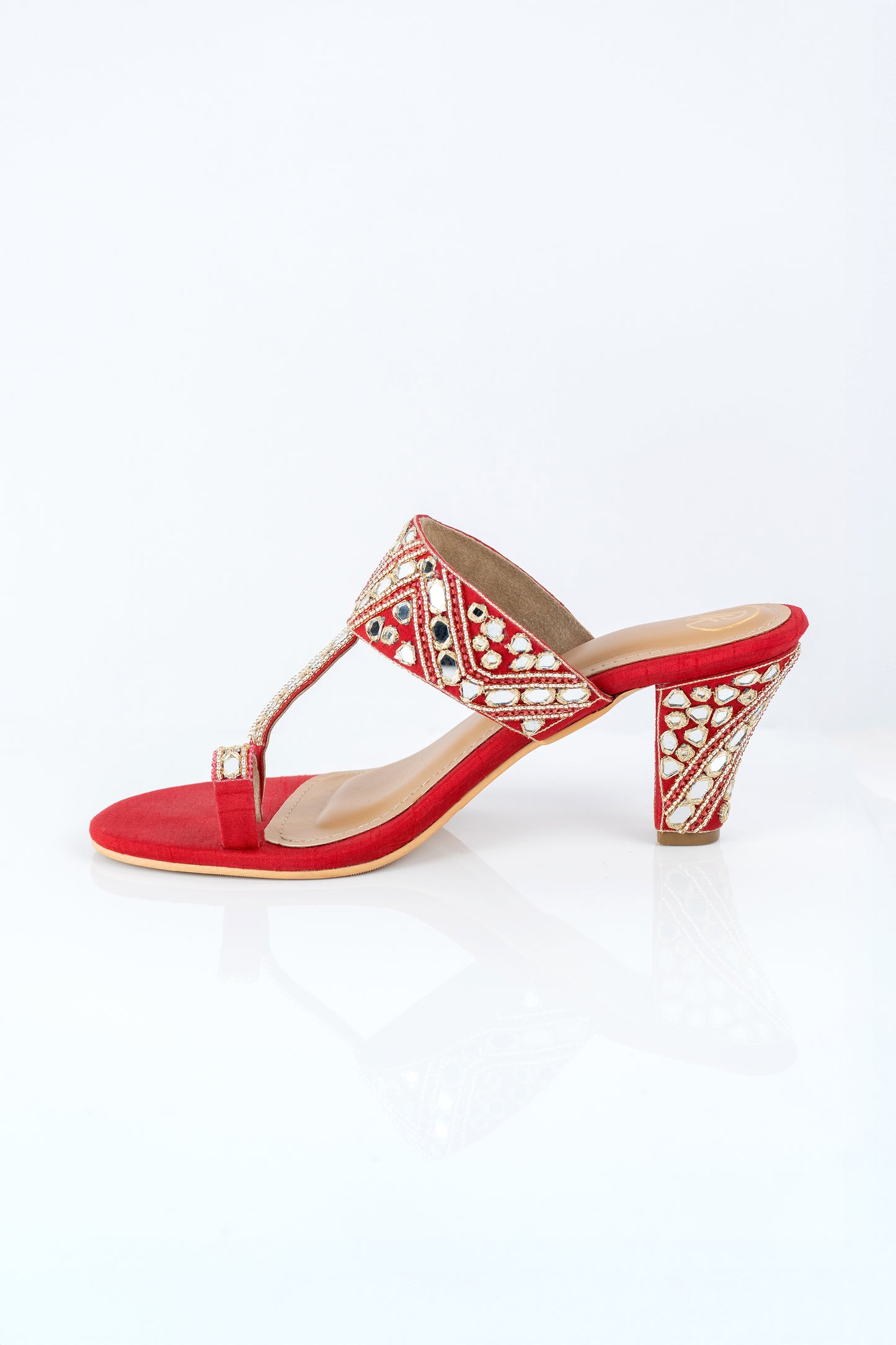 Gulaal Kolhapuri Heels