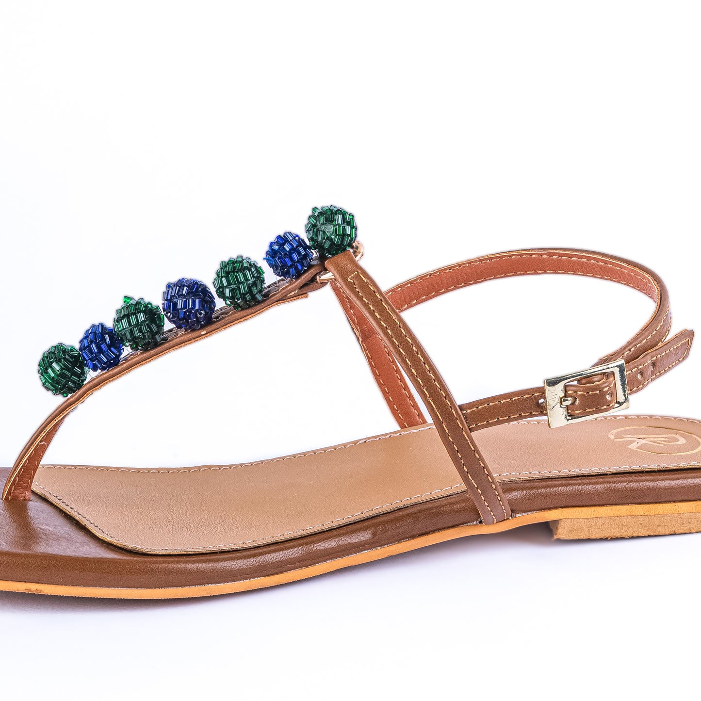 Burano T Strap Flats