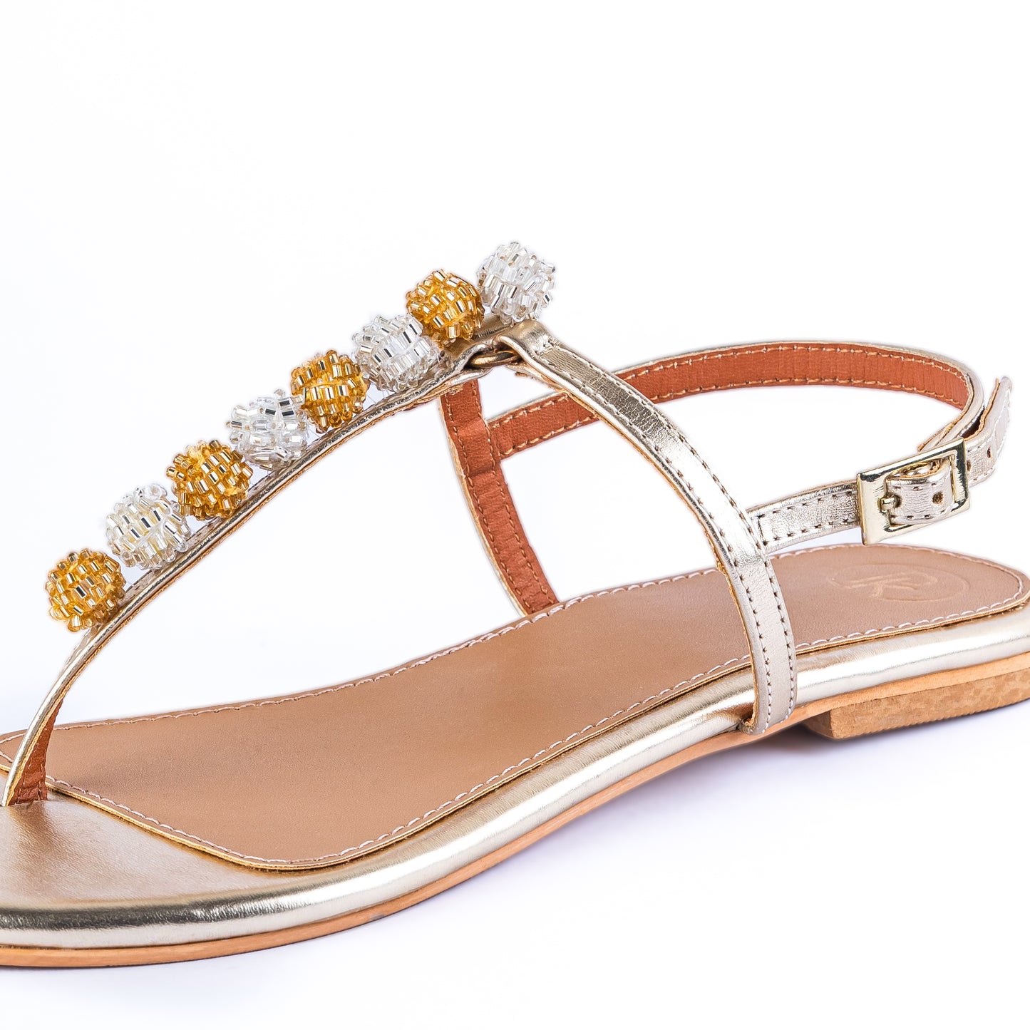 Burano T Strap Flats