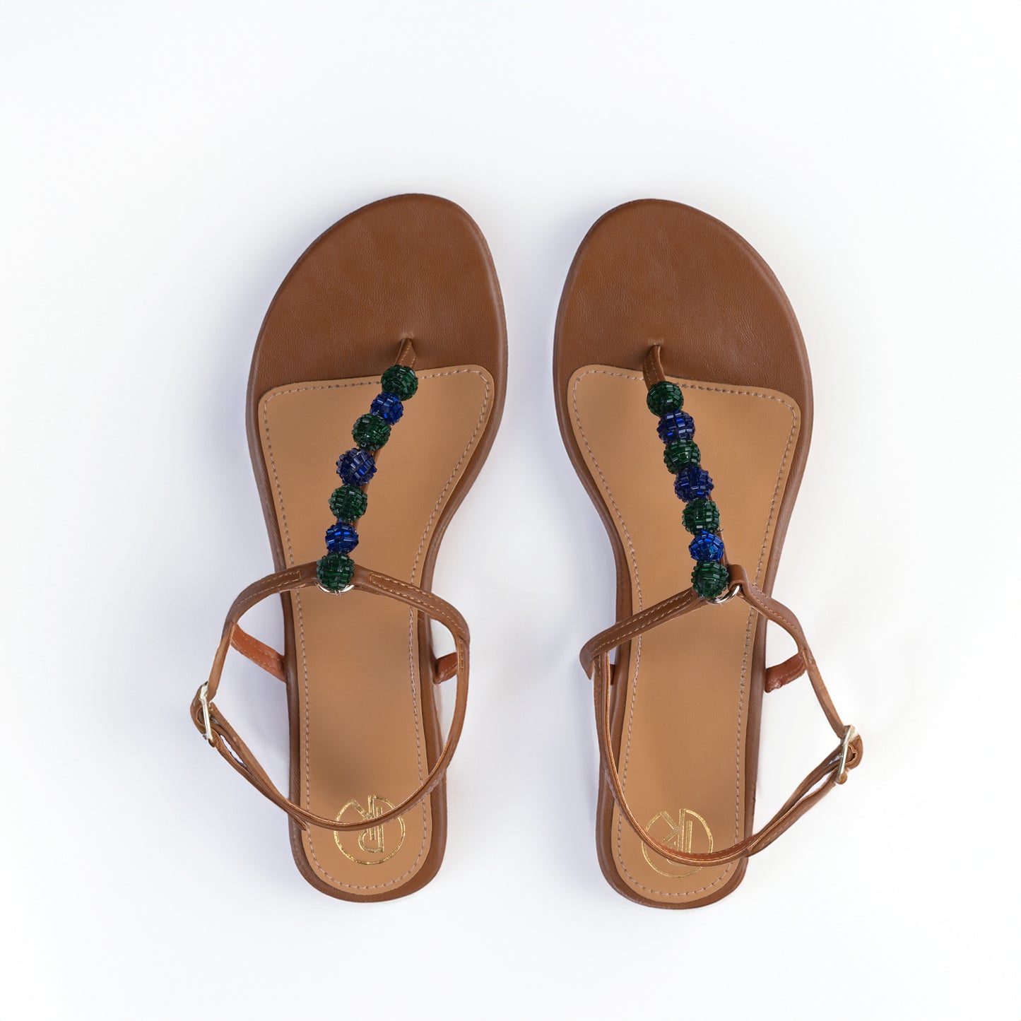 Burano T Strap Flats