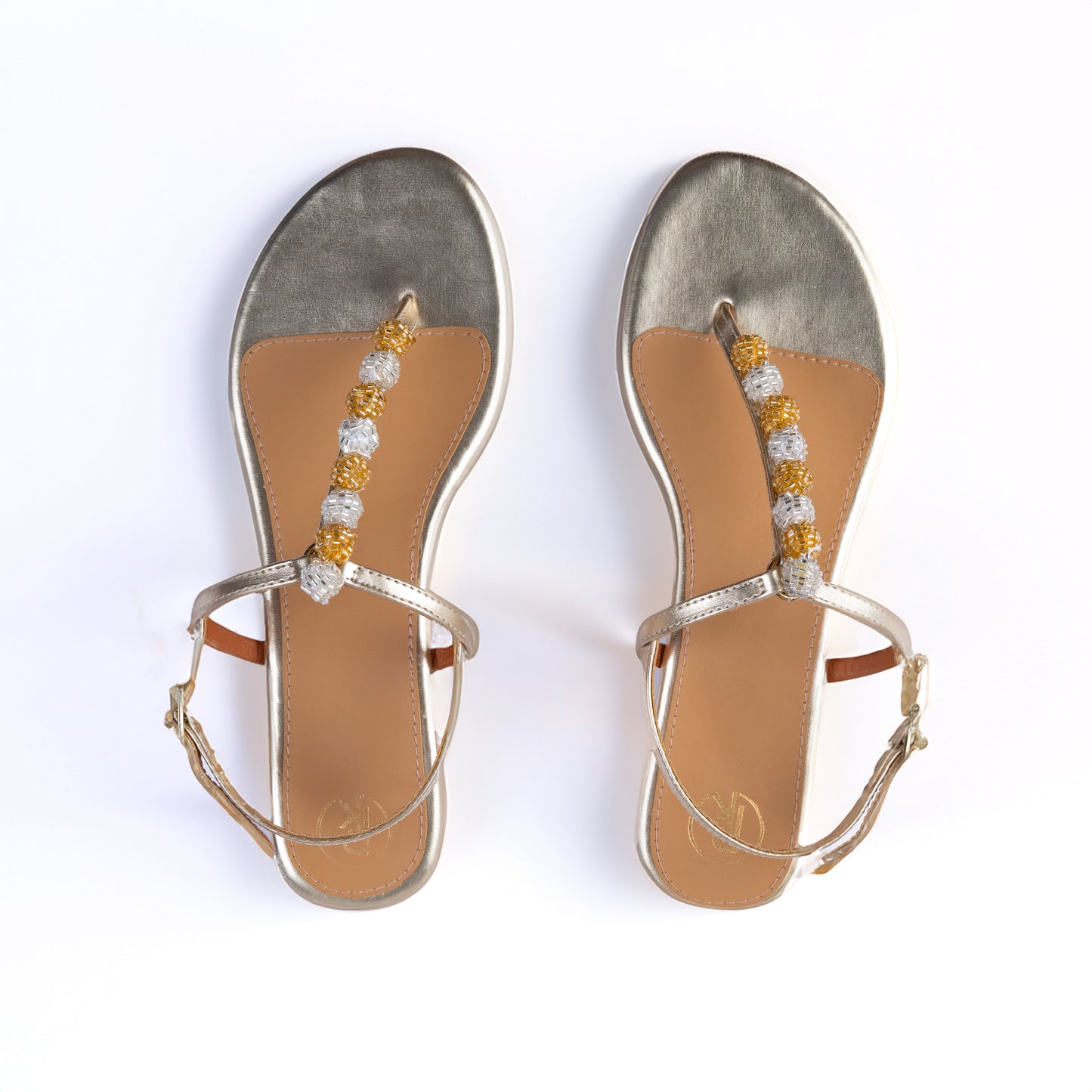 Burano T Strap Flats