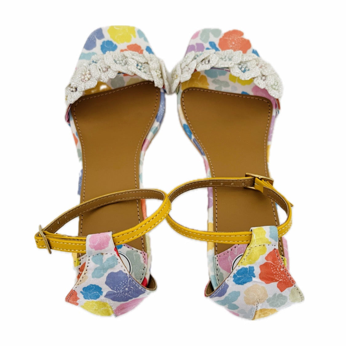 White Poppy Heels