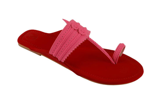 Pire Color Block Kolhapuri