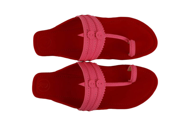 Pire Color Block Kolhapuri