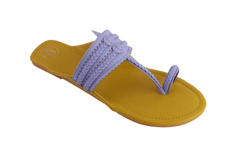 Laye Color Block Kolhapuri