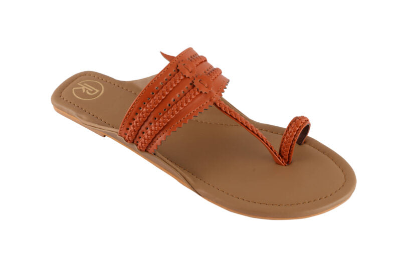 Ortan Color Block Kolhapuri