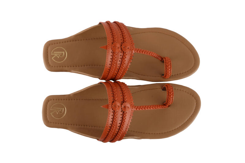 Ortan Color Block Kolhapuri