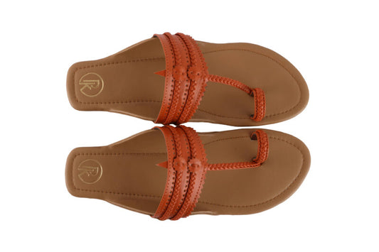 Ortan Color Block Kolhapuri