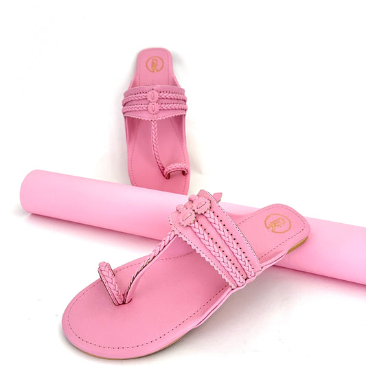 Pastel Kolapuri Flats