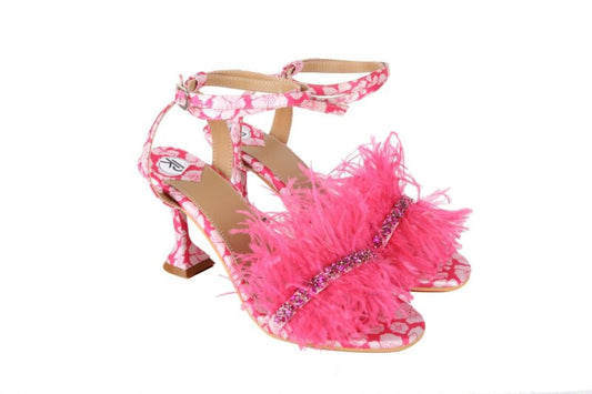 Pink Poppy Heels