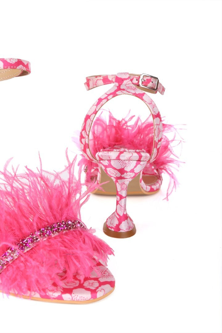 Pink Poppy Heels