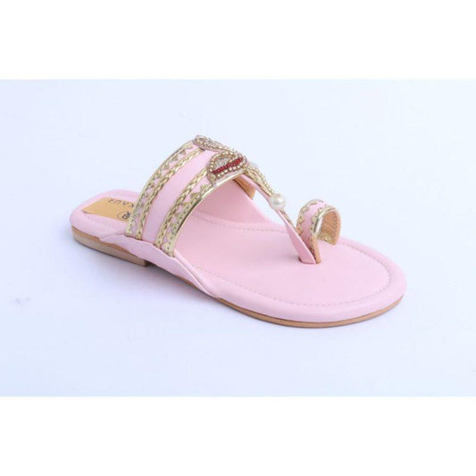 Baby Pink Flamingoes Kolhapuri