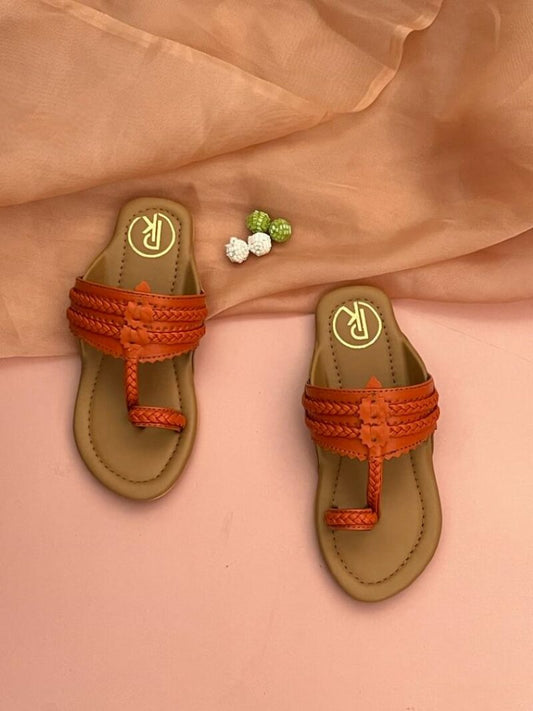 Ortan Color Block Kolhapuri