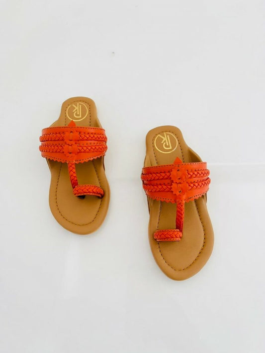 Ortan Color Block Kolhapuri