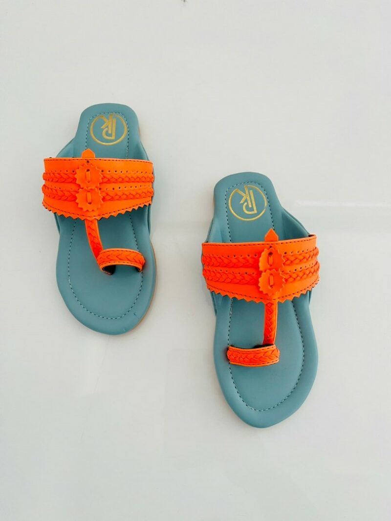 Neob Color Block Kolhapuri