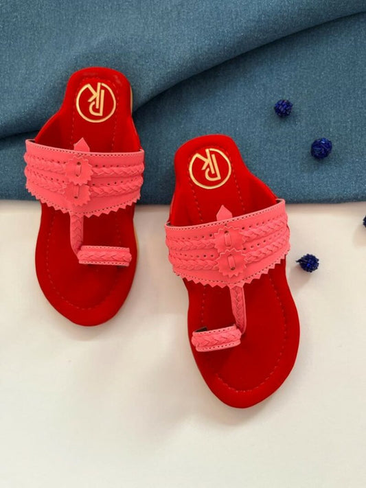 Pire Color Block Kolhapuri