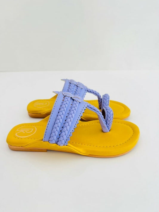 Laye Color Block Kolhapuri