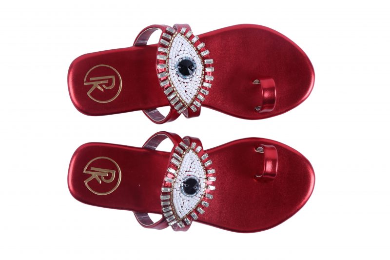 Red Evil Eye Flats