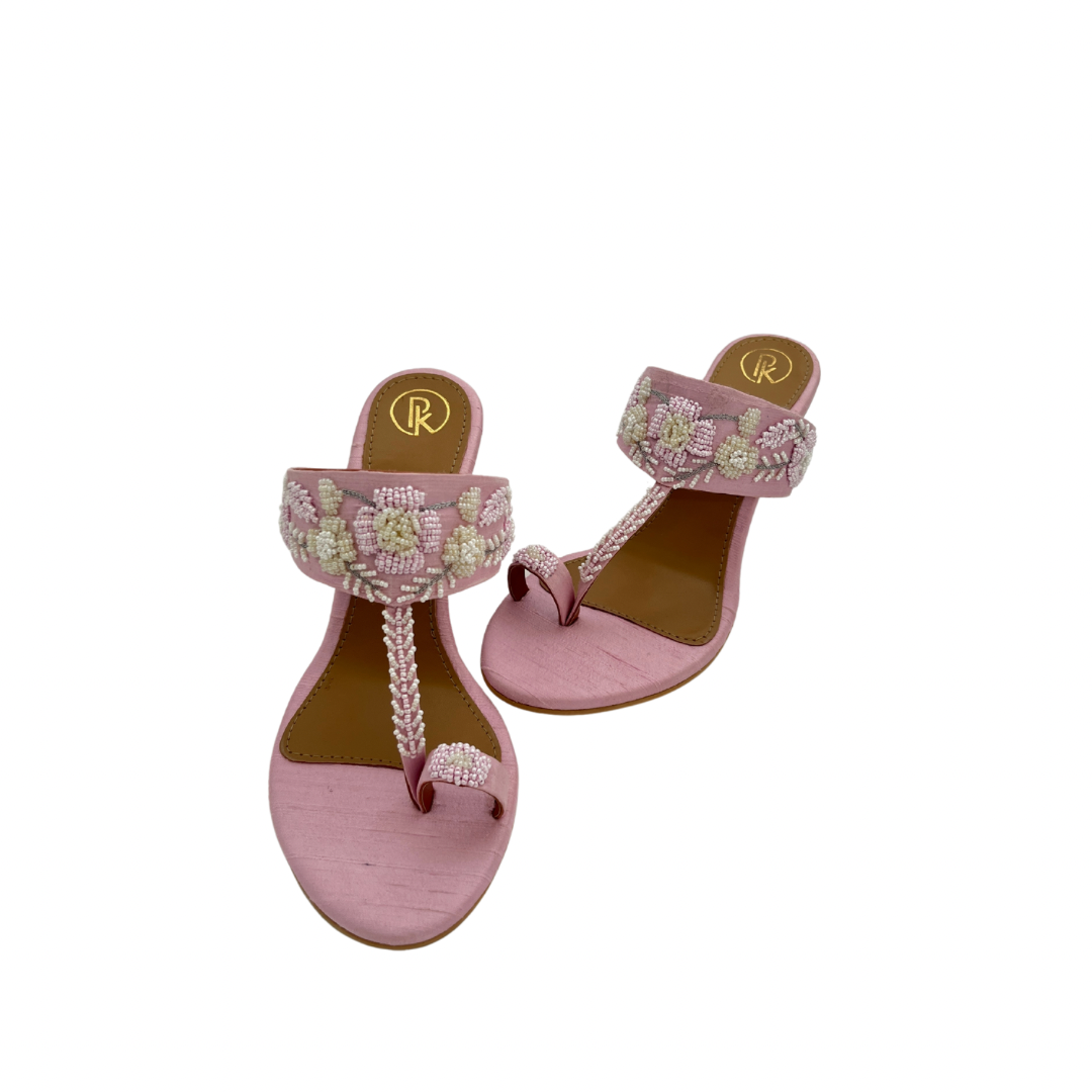 Blush Pink Rose wedges