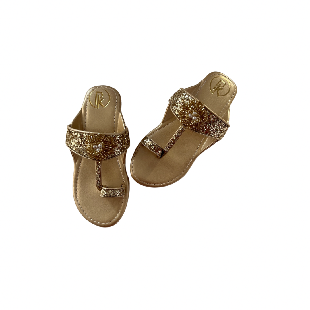 Gold Flower Kolhapuri