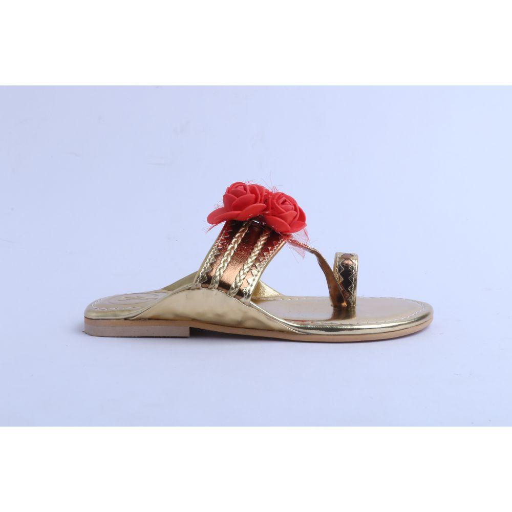 White Rose Kolhapuri Flat