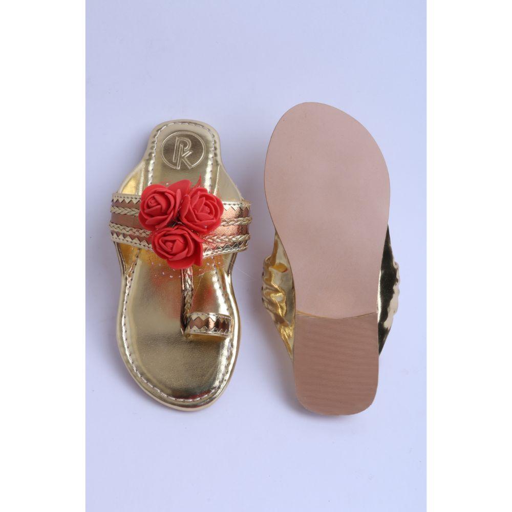 White Rose Kolhapuri Flat