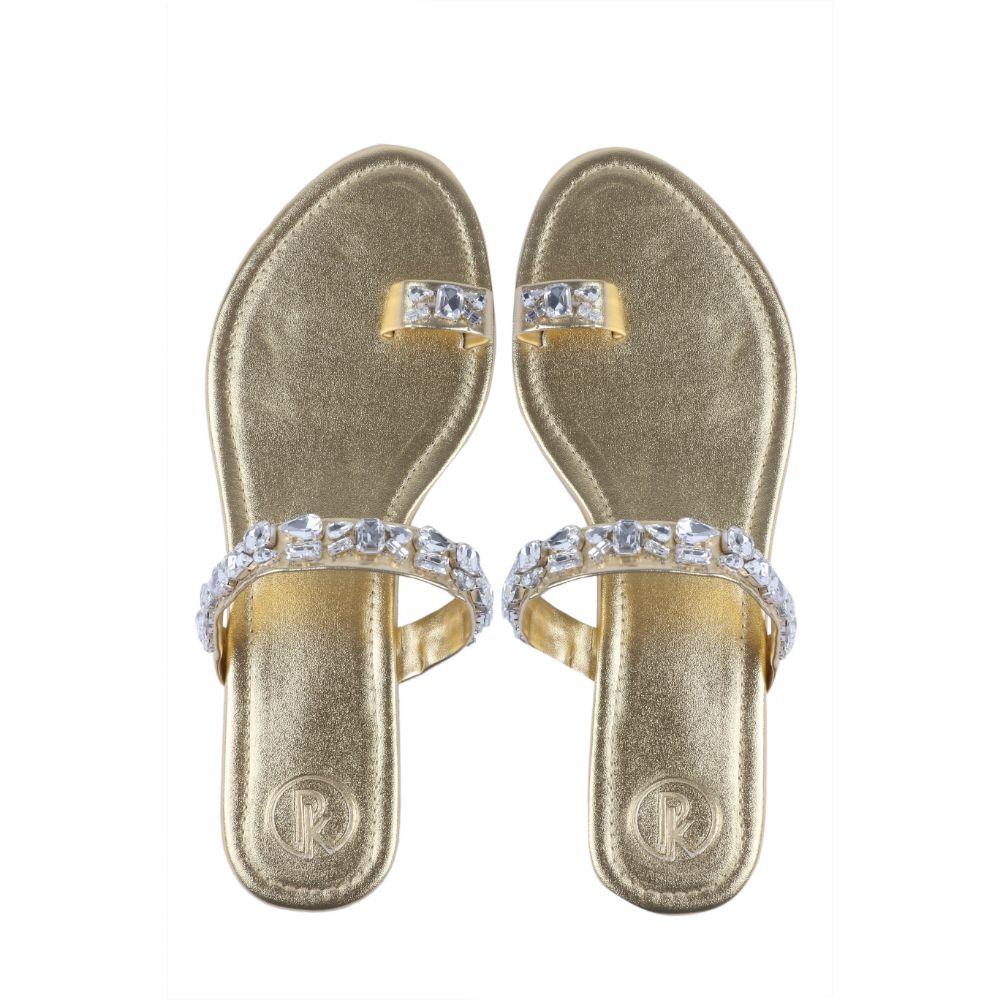 Embellished Thumb Flats