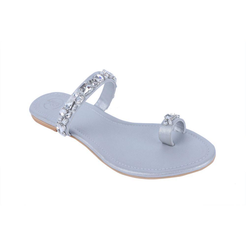 Embellished Thumb Flats