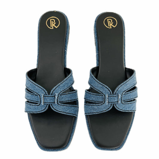 Denim Flats