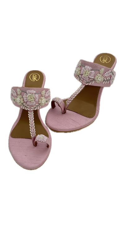 Blush Pink Rose wedges