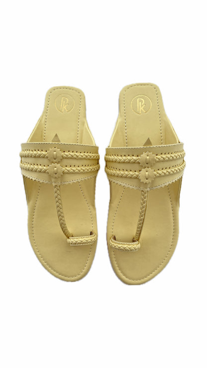 Pastel Kolapuri Flats