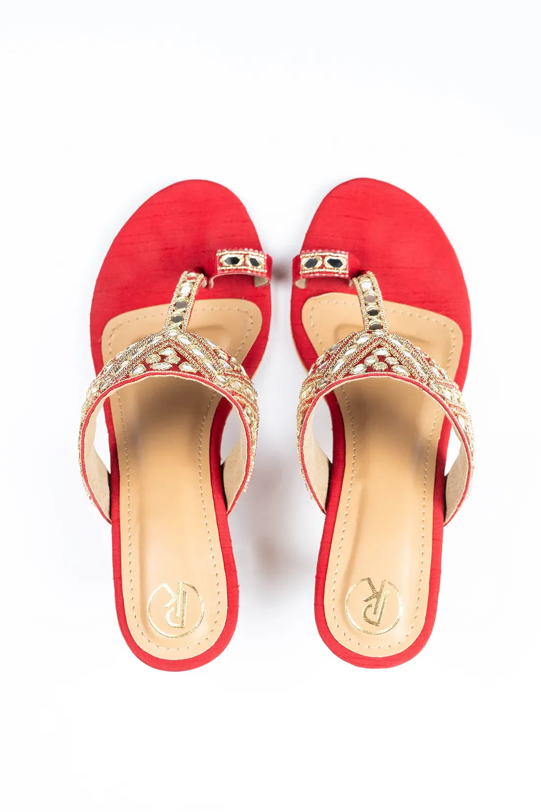 Gulaal Kolhapuri Heels