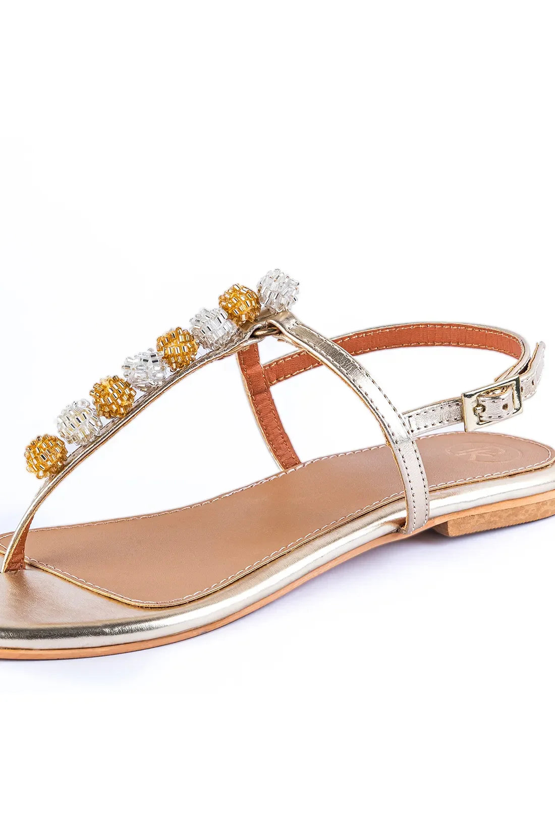 Burano T Strap Flats
