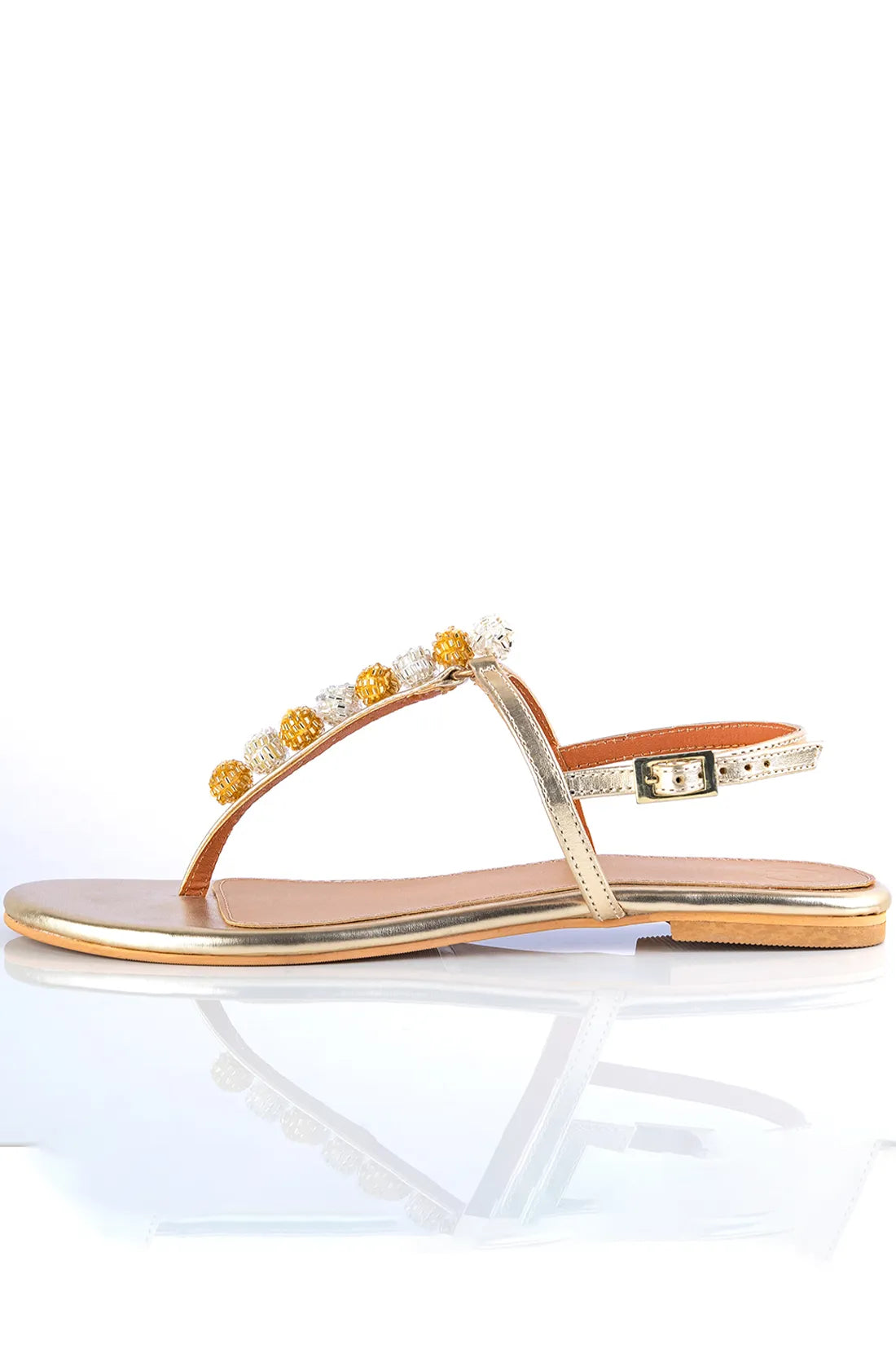 Burano T Strap Flats