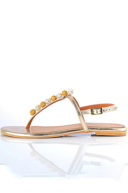 Burano T Strap Flats