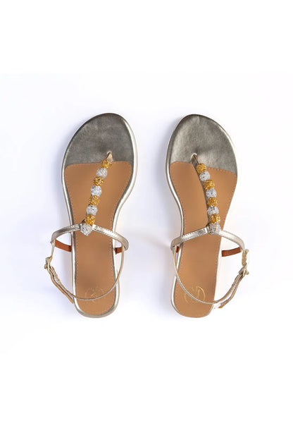 Burano T Strap Flats