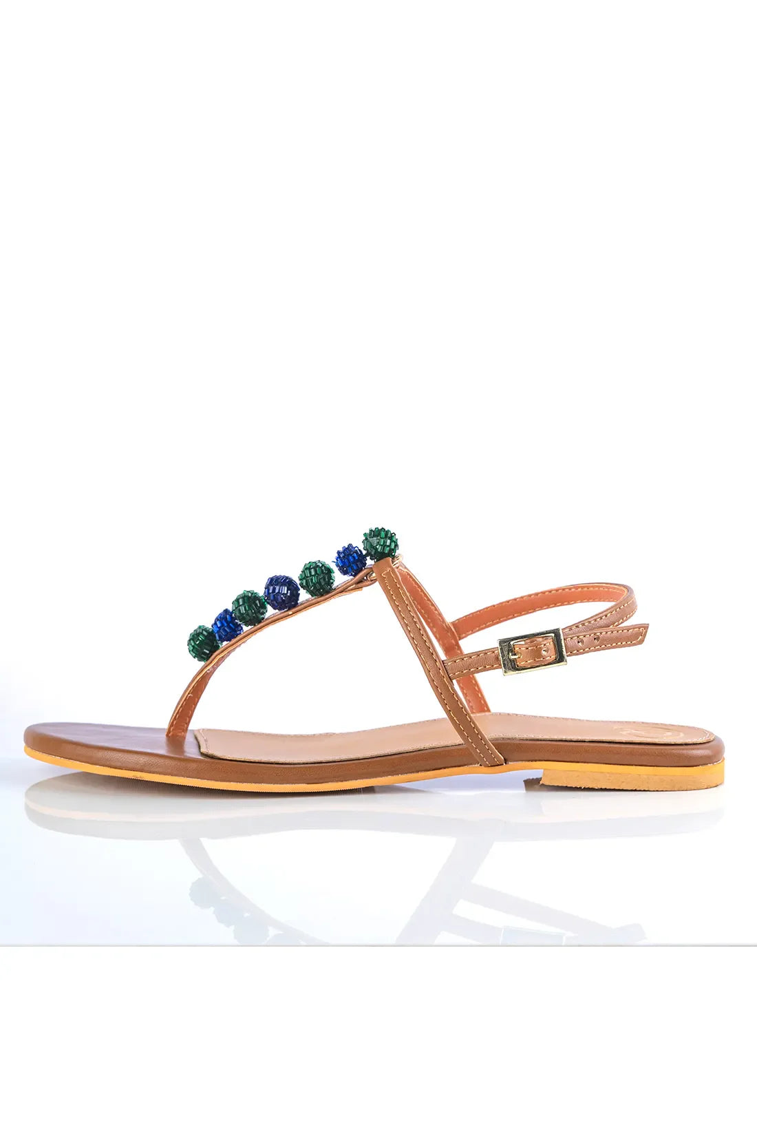 Burano T Strap Flats