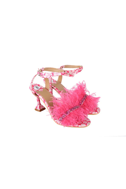 Pink Poppy Heels