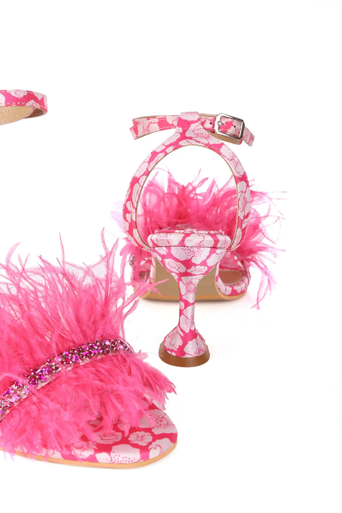Pink Poppy Heels