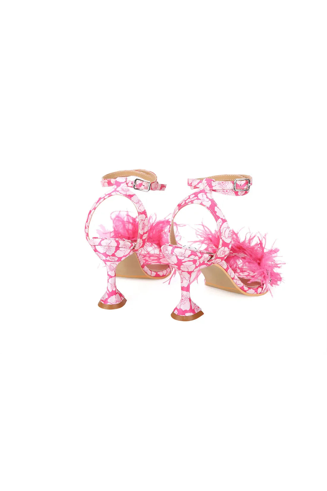 Pink Poppy Heels