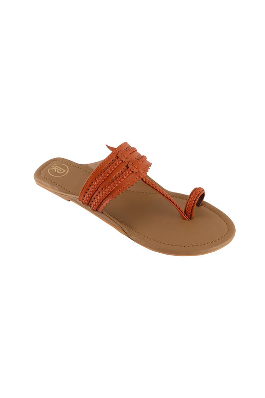 Ortan Color Block Kolhapuri