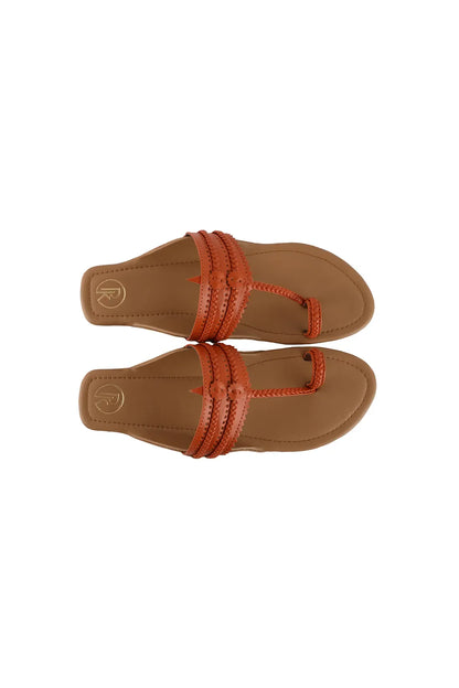 Ortan Color Block Kolhapuri