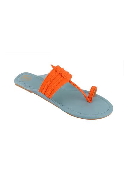 Neob Color Block Kolhapuri