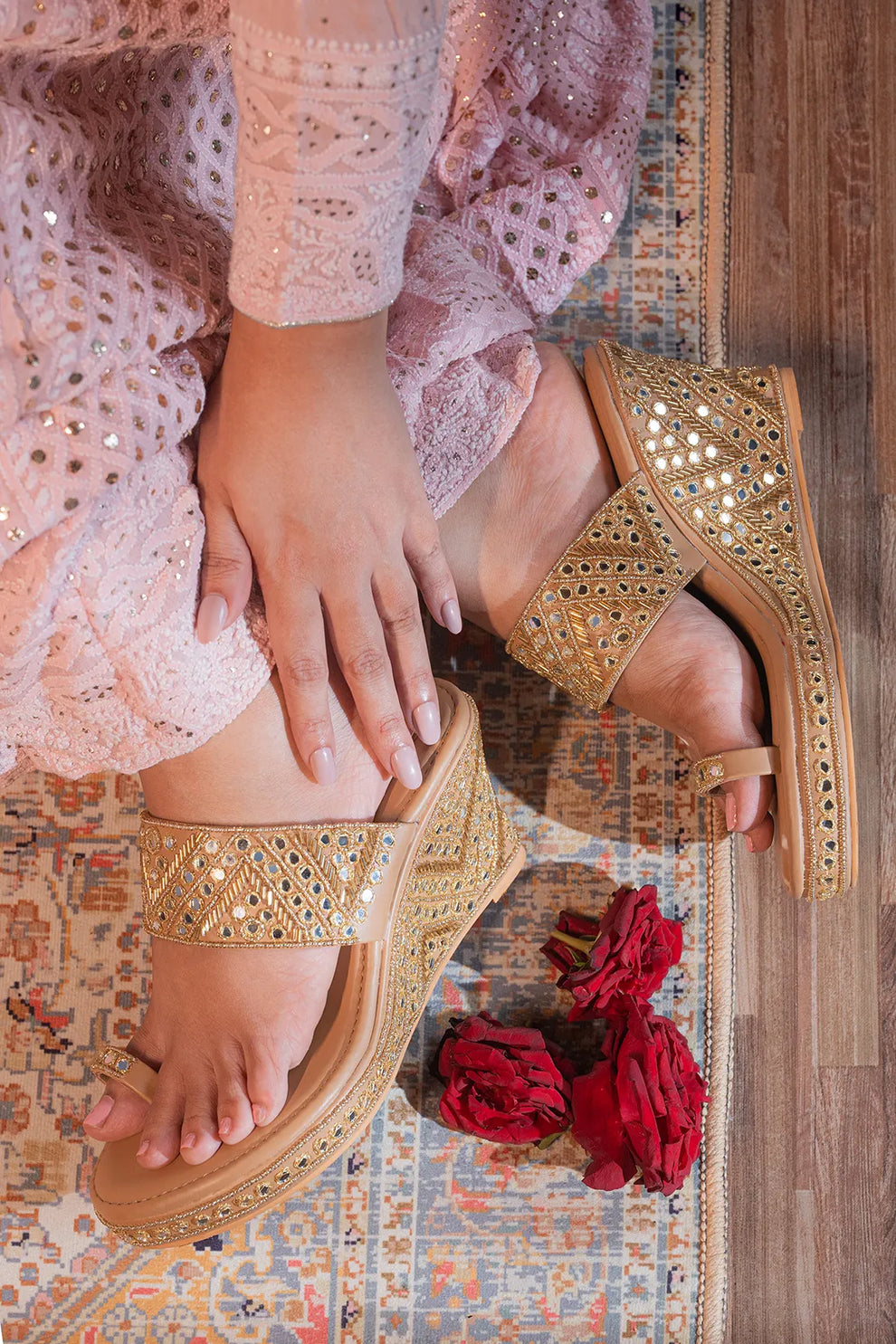 Wedge Heels for bridal