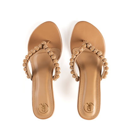 Burano V Strap Heels