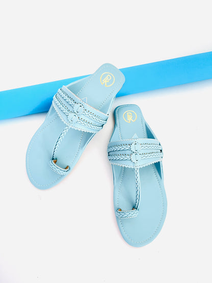 Pastel Kolapuri Flats