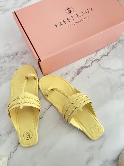 Pastel Kolapuri Flats